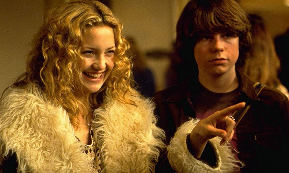 Kate Hudson and Patrick Fugit in Almost Famous (2000)