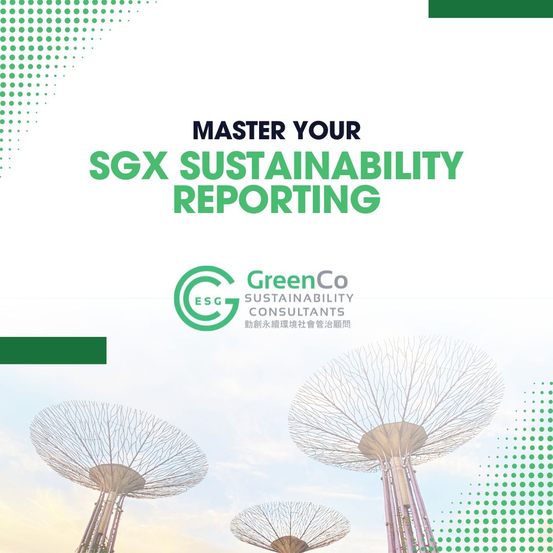 Master the SGX Sustainability Reporting