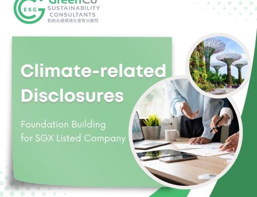 GreenCo Assists SGX Listed Company in Foundation Building for Climate-related Disclosures